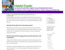 Tablet Screenshot of helpfulcrooks.com